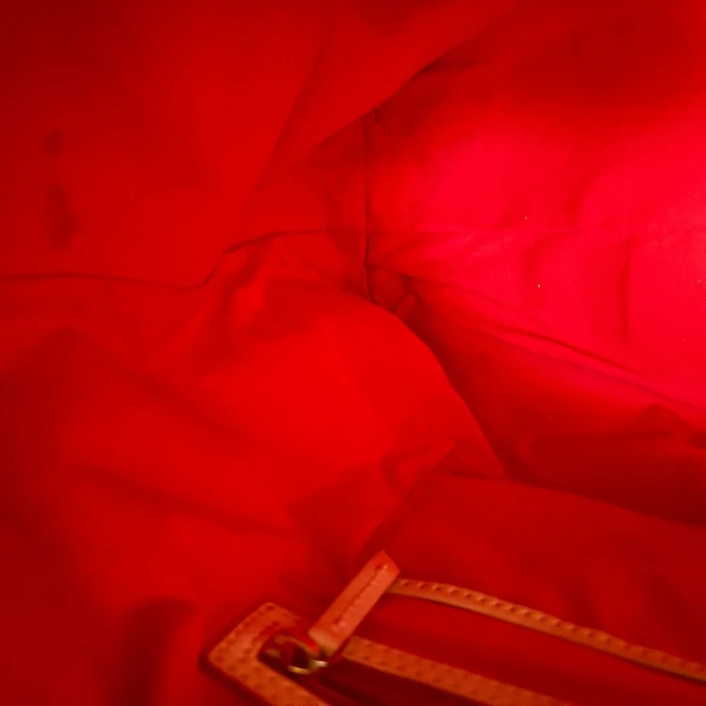 Dooney & Bourke Cream and Tan Signature Tote Bag - Picture 10 of 16